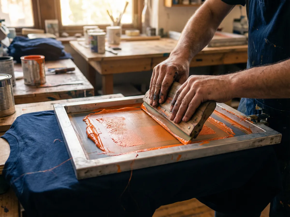 Screen printing process